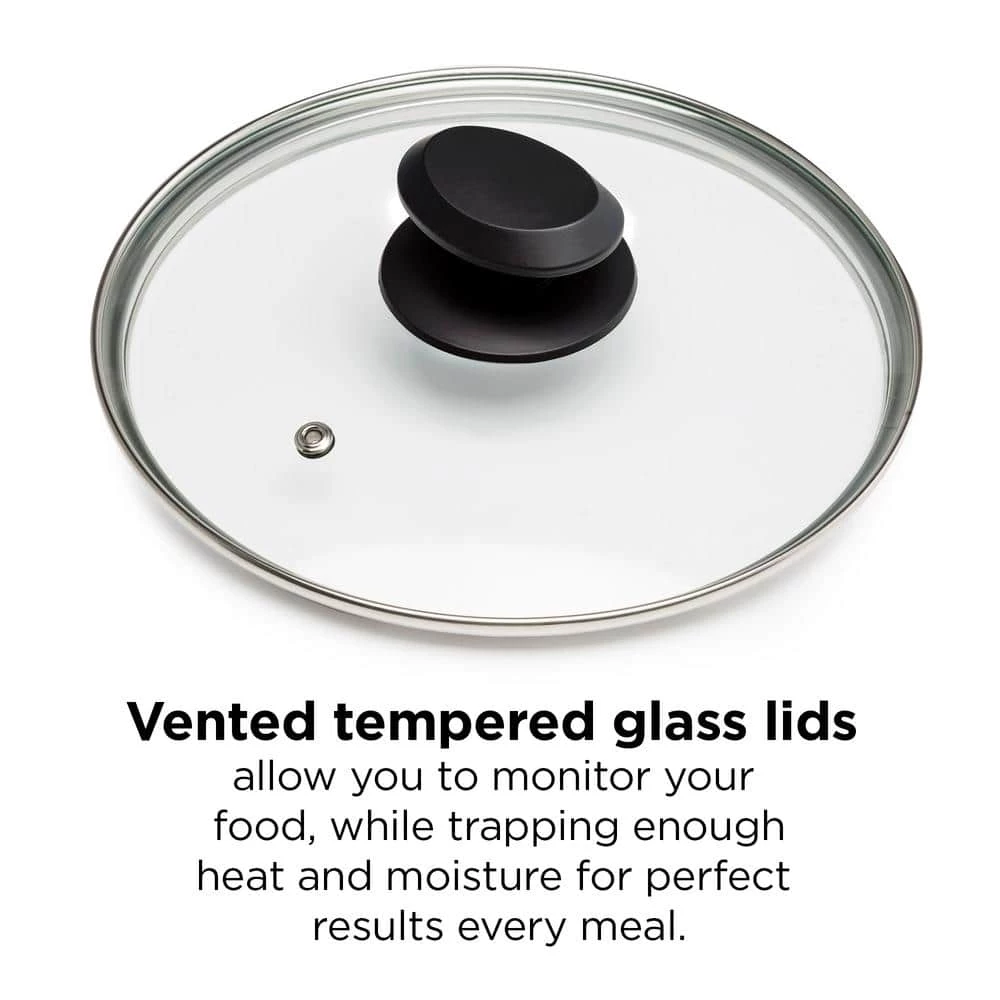 Artistry 8-Piece Aluminum Nonstick Cookware Set in Slate by Ecolution - Image 5