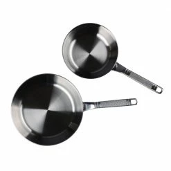 2-Piece Tri-Ply Stainless Steel Skillet Set by SAVEUR SELECTS