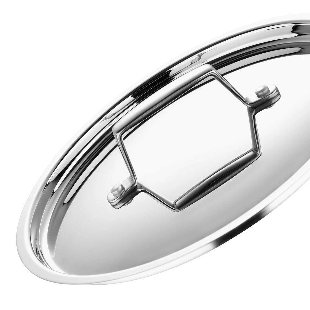 5CX 5 qt. Round Stainless Steel Dutch Oven with Lid by MasterPRO - Image 6