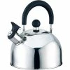 10-Cup Stainless Steel 2.5 qt. Whistling Tea Kettle by J&V TEXTILES
