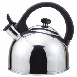 Nubia 2 Qt. Stainless Steel Stovetop Tea Kettle with Whistle by Magefesa