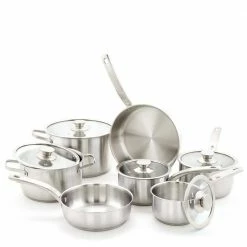 Classic 12-Piece Stainless Steel Cookware Set by Old Dutch