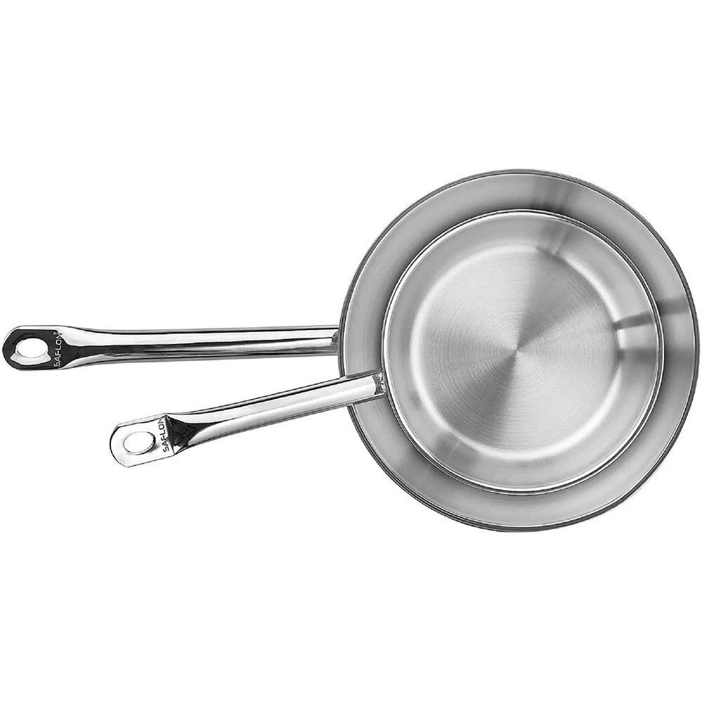 10-Piece Stainless Steel Assorted Cookware Set with Glass Lids by CONTEXT - Image 3