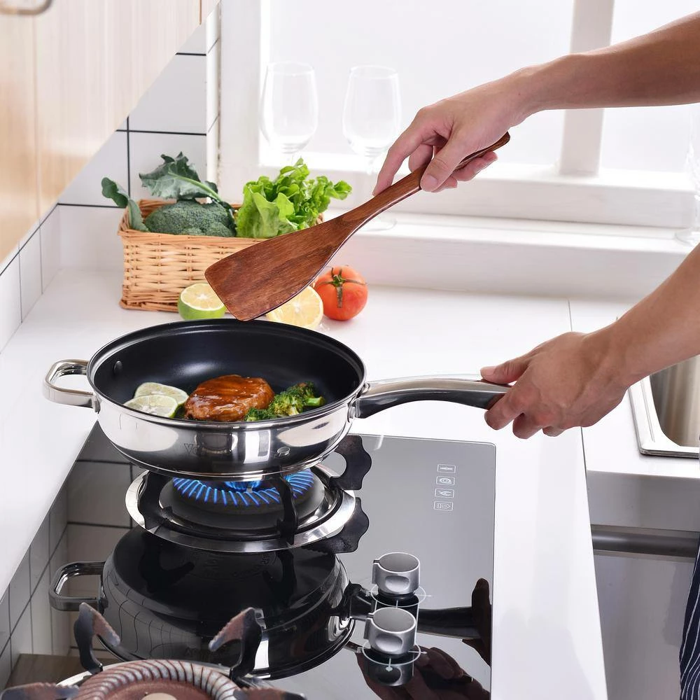 Eloria 8-Piece Stainless Steel Non Stick Cookware Set by Velaze - Image 7