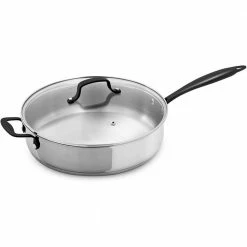 5 Qt. 12 in. Tri-Ply Stainless Steel Saute Pan by GRANDTIES