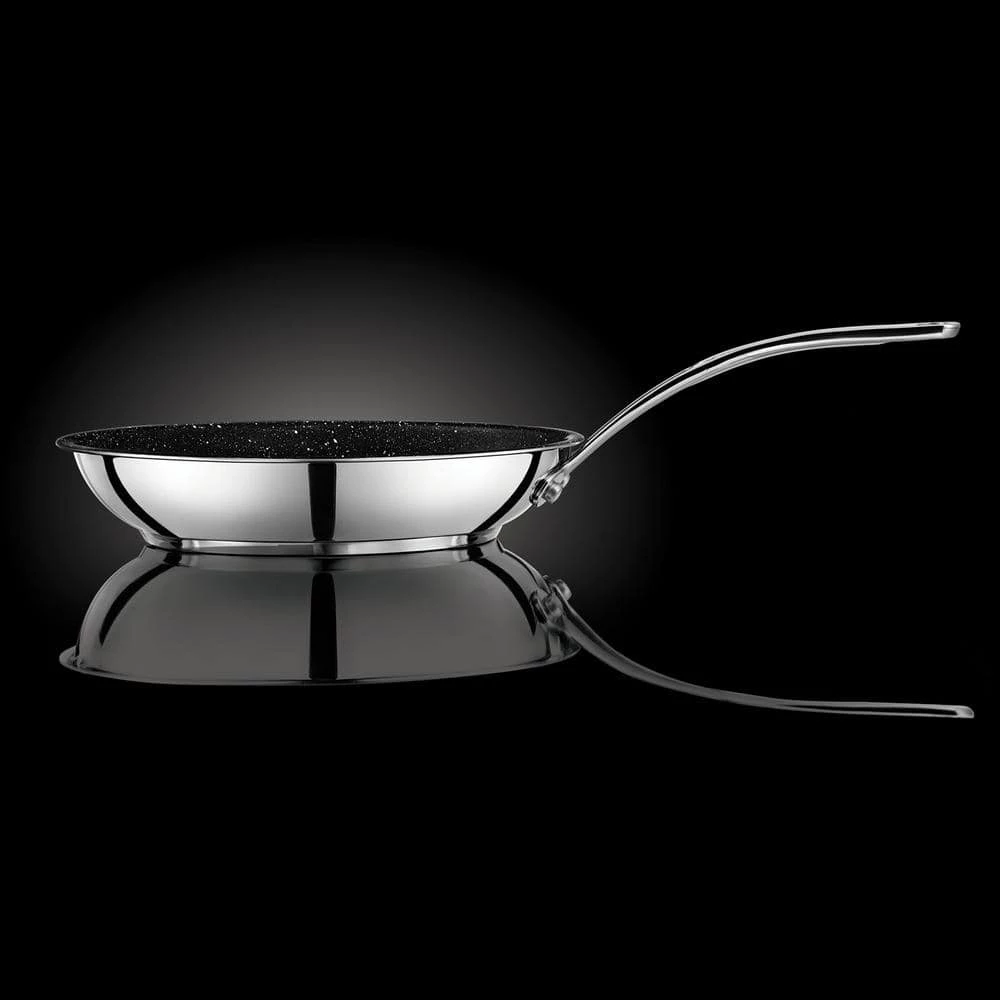 The Rock 10 in. Stainless Steel Nonstick Frying Pan by Starfrit - Image 4