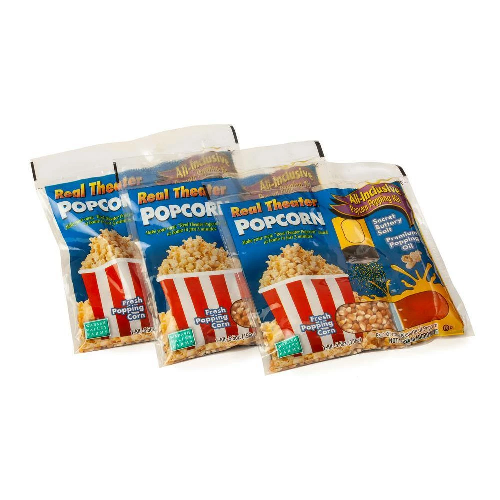 6 qt. Aluminum Stovetop Popcorn Popper with 3-Popping Kits and 5pc Bucket Set by Whirley-Pop - Image 7