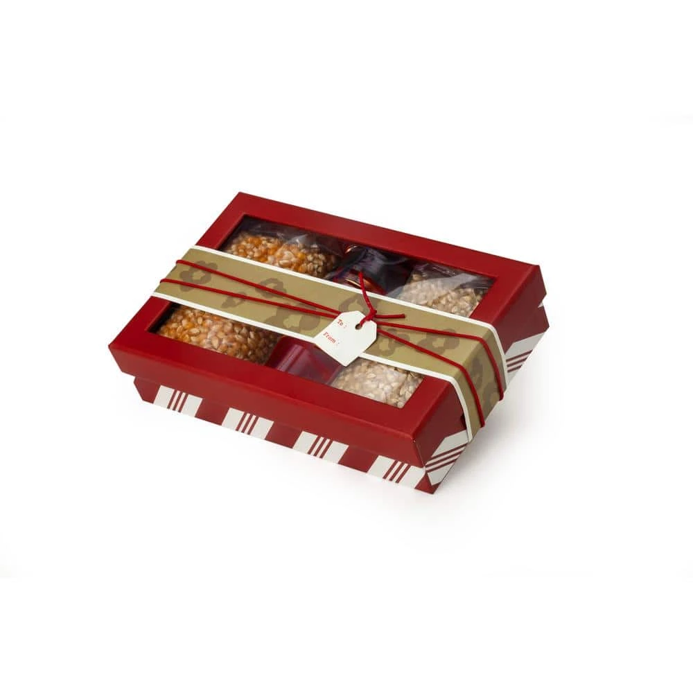 6 qt. Aluminum Stovetop Popcorn Popper with Festive and Savory Popcorn Essentials Set by Whirley-Pop - Image 3