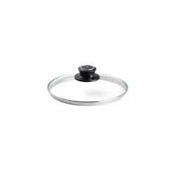 8 in. Tempered Glass Lid with Vented Steam Knob by Swiss Diamond
