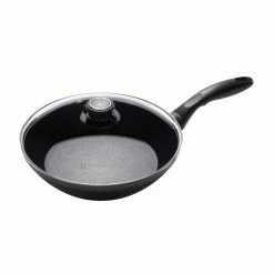 11 in. Induction Edge Stir Fry Pan with Lid by Swiss Diamond