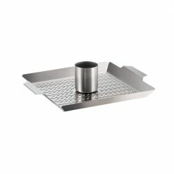 Outdoor Stainless Steel Chicken Roaster with Can by Tramontina