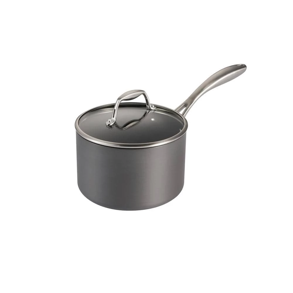 3 qt. Hard-Anodized Aluminum Nonstick Covered Sauce Pan by Tramontina