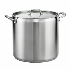 Gourmet 24 qt. Stainless Steel Stock Pot with Lid by Tramontina