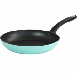 Everyday 11 in. Nonstick Aluminum Frying Pan in Turquoise by MARTHA STEWART