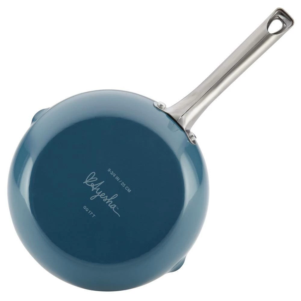 Home Collection 9.75 in. Aluminum Nonstick Skillet in Twilight Teal with Pour Spout by Ayesha Curry - Image 3