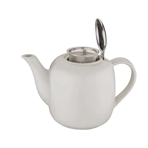 "London" Ceramic Teapot, White 50 fl. oz. by KUCHENPROFI - Image 2